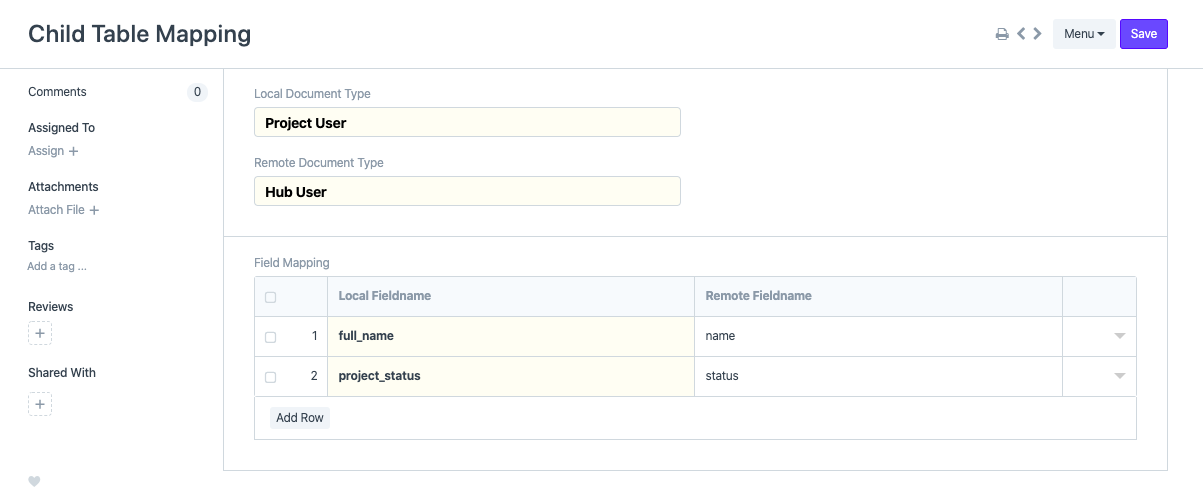child table map doc (1)